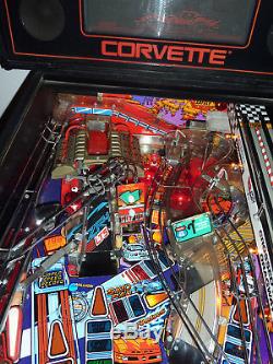 Really nice Corvette pinball machine in full working order