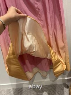 Rebecca Vallance Bambina Long Ombré Pink and Yellow Gown size 12