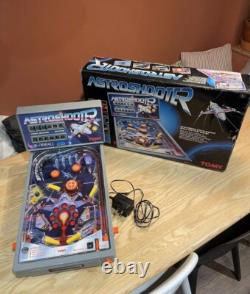 Retro VTG TOMY Astro Shooter Pinball Electronic Tabletop Game Working Complete
