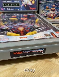 Retro VTG TOMY Astro Shooter Pinball Electronic Tabletop Game Working Complete