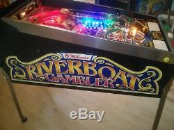 Riverboat Gambler Pinball Machine by Williams (1990)