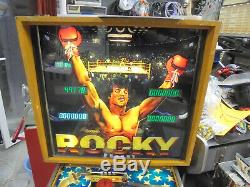 Rocky Gottlieb Pinball Machine