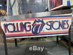 Rolling Stone Pinball Machine Bally 1980 Rare Blue Tongue Refurbished