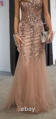 Rose Gold Prom Dress Never Worn