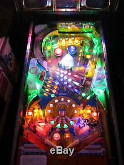 SECRET SERVICE Arcade Pinball Machine DataEast 1988 (Custom LED)