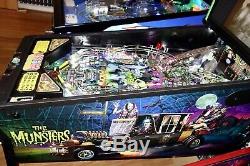 STERN 2019 THE MUNSTERS PRO Arcade Pinball Machine EXCELLENT CONDITION