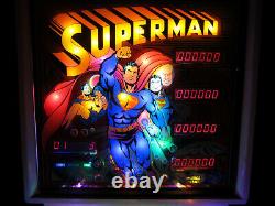 SUPERMAN NON GHOSTING Lighting Kit custom SUPER BRIGHT PINBALL LED KIT