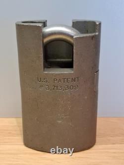 Sargent & Greenleaf model 831B Padlock 6 pin Medeco Core High Security with keys