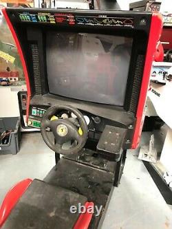 Sega Ferrari F355 Arcade Machine PROJECT MAME Conversion Repair Restore 344A