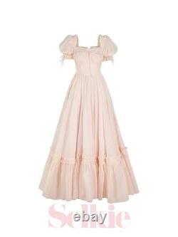 Selkie Pink Puff Dress XS Worn Once for Photos 100% Cotton