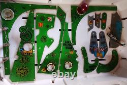 Set of plastics for Skill Flight pinball machine Playmatic Bell Games Nuova 1986