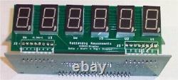 Space Invaders Bally Pinball Orange LCD Display Set of Five AS-2518-21 15