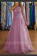 Stacees Dusky Pink Prom Dress Ball Gown Size 14 Uk Perfect Condition Worn Once