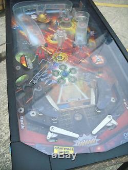Star Galaxy Electronic Pinball Machine on Stand with Arcade Flippers (WH 4336)
