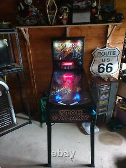 Star Galaxy Professional Pinball Games Machine Table 2 Player 3/4 size