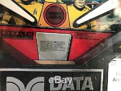 Star Trek Pinball Machine CULT Classic game Coin set to free play
