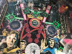 Star Trek Pinball Machine CULT Classic game Coin set to free play