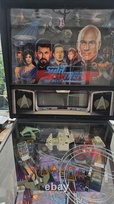 Star Trek THE NEXT GENERATION Pinball Machine. Williams 1993 free delivery