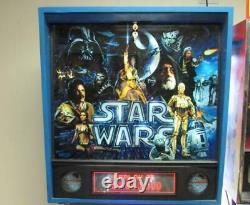 Star Wars Pinball Arcade Machine Data East. LED Bulbs Kit Installed. Free Ship
