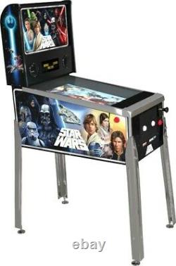 Star Wars Retro Arcade 1UP Virtual Pinball Machine Preorder Free Shipping NEW