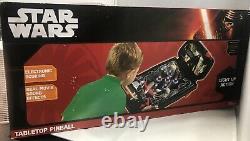 Star Wars Tabletop Electronic Pinball Machine (614239085860) The Force Awakens