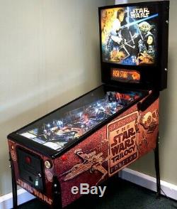 Starwars trilogy pinball machine, collection only in reasonable condition