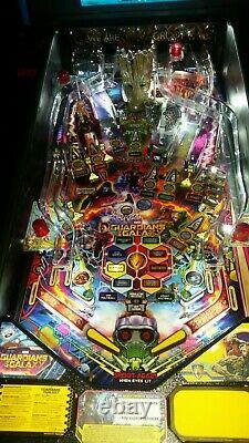 Stern GUARDIANS OF THE GALAXY PRO arcade pinball machine superb throughout