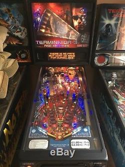 Stern T3 Terminator 3 Pinball Machine Totally Unmarked Home Use Only