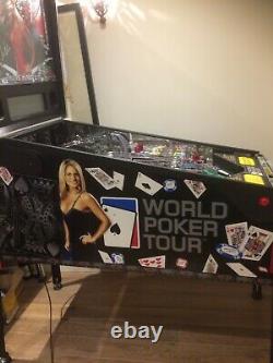 Stern World Poker Tour Pinball Machine in Lovely Condition
