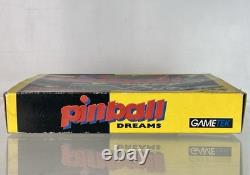 Super Nintendo PINBALL DREAMS GAME Digital Illusions 1994 SNES PAL Boxed TESTED