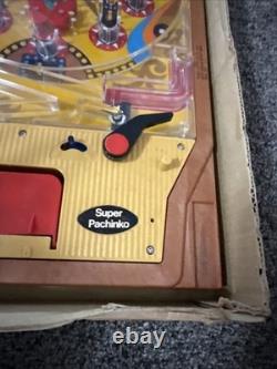 Super Pachinko 1975 Epoch Playthings Board Game Japanese Pinball Original Box