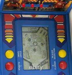 Super Sloppy Double Dare Electronic LCD Pinball Game Working Rare Remco 1989