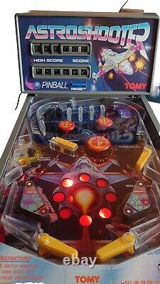 TOMY Astro Shooter Electronic Tabletop Pinball Game
