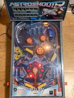 TOMY Astro Shooter Electronic Tabletop Pinball Game