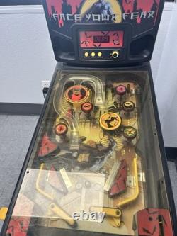 Tested Batman Begins FACE YOUR FEAR Electronic Pinball Standup Machine AS IS
