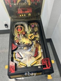 Tested Batman Begins FACE YOUR FEAR Electronic Pinball Standup Machine AS IS