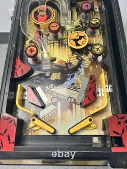 Tested Batman Begins FACE YOUR FEAR Electronic Pinball Standup Machine AS IS