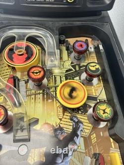 Tested Batman Begins FACE YOUR FEAR Electronic Pinball Standup Machine AS IS