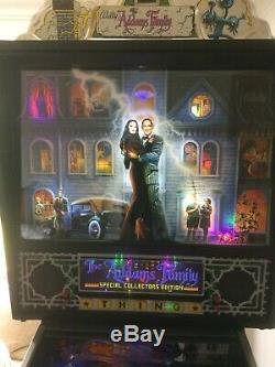 The Addams Family Pinball Machine VGC inc Color DMD & many extras