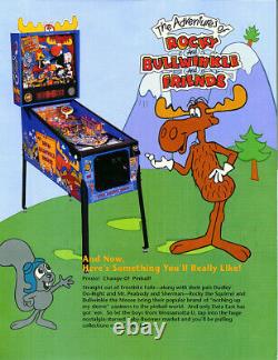 The Adventures of Rocky & Bullwinkle Pinball