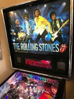 The Rolling Stones Pinball Machine Stern 2012 Perfect Condition & Great Game
