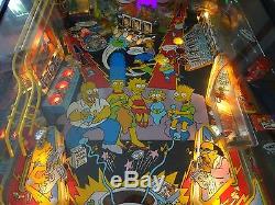 The Simpsons Pinball Machine by Data East 1990