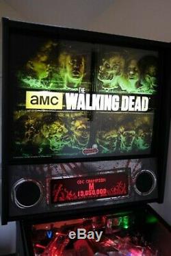 The Walking Dead TWD Pinball Premium Edition Rare and Great condition