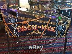 Theatre of Magic Pinball Machine, in great condition