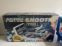 Tomy Astro Shooter Electronic Table Top Pinball Machine VGC / USA Import BLUE