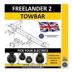 Towbar For Land Rover Freelander 2 October 2012on Facelift Tow Bar Electrics