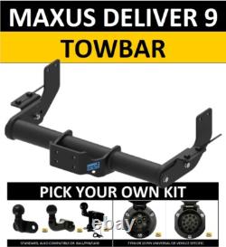 Towbar for Maxus Deliver 9 Van 2020 eDeliver9 Pick Ur Own Kit Electrics Towball
