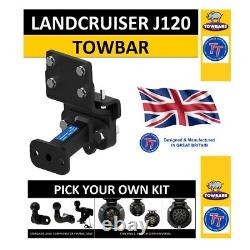 Towbar for Toyota Landcruiser LC J120 2002 to 2009 SWB and LWB Towball Electrics