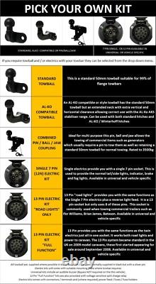 Towbar to fit Mitsubishi L200 Series 5 2015 to 2019 All Models Towball Electrics