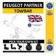 Towbar To Fit Peugeot Partner Van 2018on L1 / Standard Length Towball Electrics